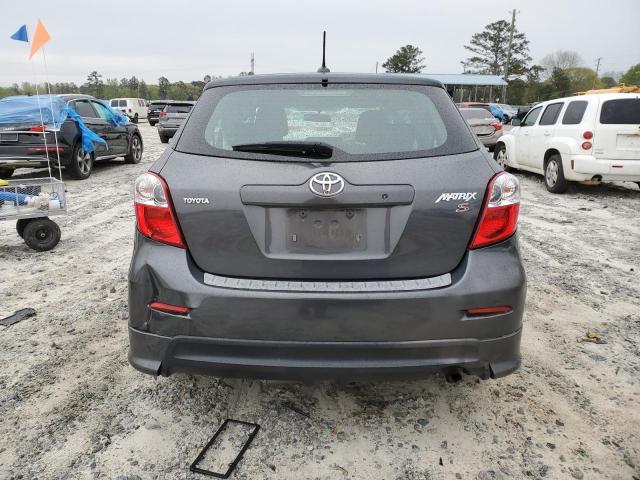 2T1KE40E19C011931 - 2009 TOYOTA COROLLA MA S GRAY photo 6