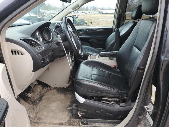 2C4RC1BG6GR126703 - 2016 CHRYSLER TOWN & COU TOURING შავი ფოტო 7