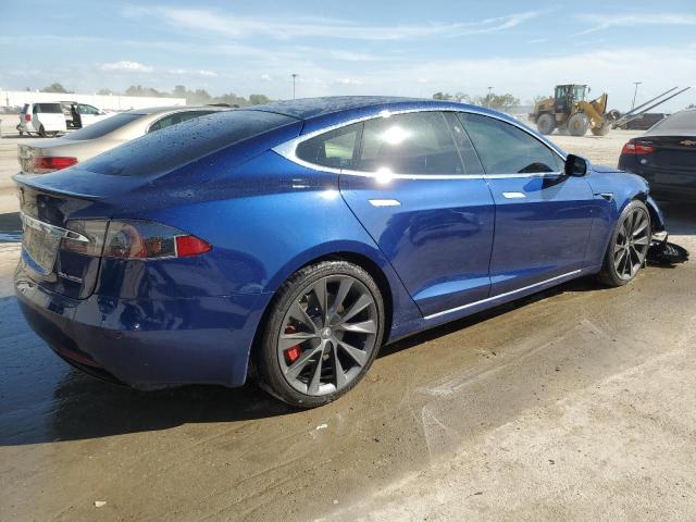 5YJSA1E44LF413259 - 2020 TESLA MODEL S 蓝色 照片 3