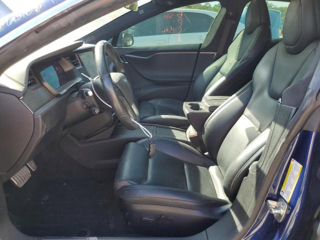 5YJSA1E44LF413259 - 2020 TESLA MODEL S 蓝色 照片 7