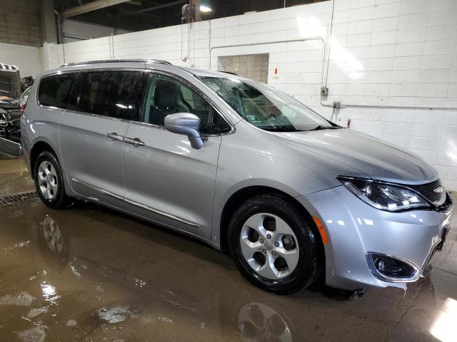 2C4RC1EG4HR822036 - 2017 CHRYSLER PACIFICA TOURING L PLUS SILVER photo 4