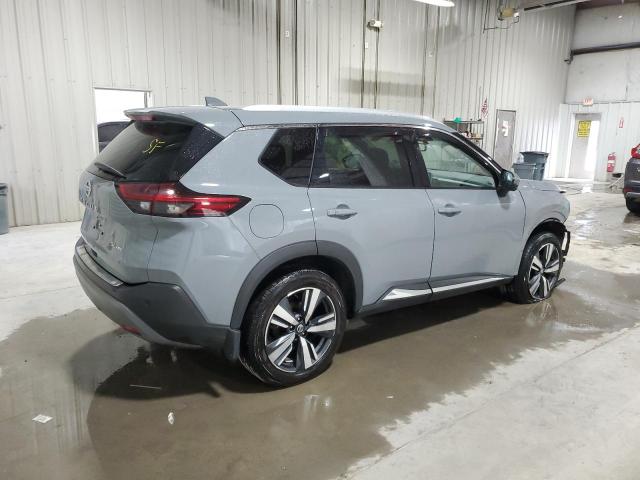 5N1AT3CB5MC685882 - 2021 NISSAN ROGUE SL GRAY photo 3