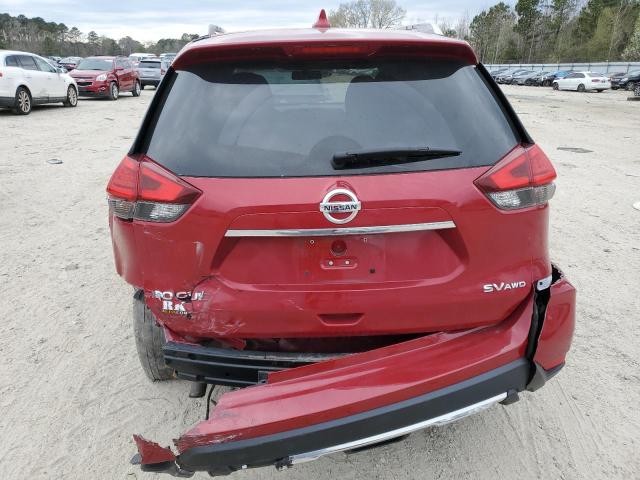 JN8AT2MV5HW269184 - 2017 NISSAN ROGUE S RED photo 6