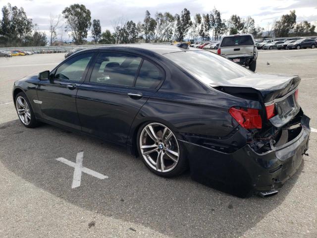 WBAKB4C57BC574143 - 2011 BMW 7 SERIES LI BLACK photo 2