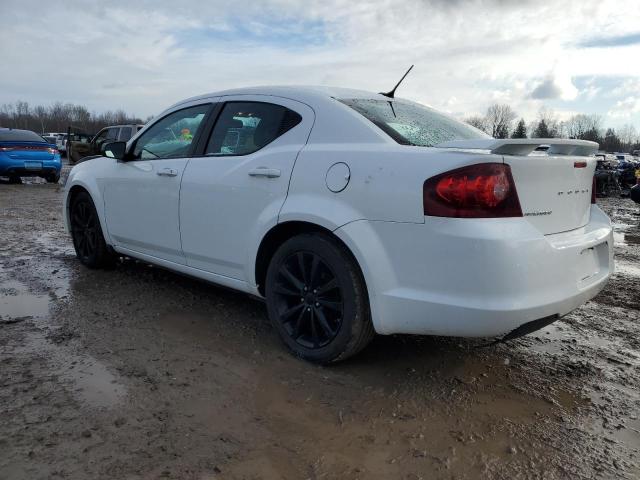 1C3CDZAB1EN189701 - 2014 DODGE AVENGER SE WHITE photo 2