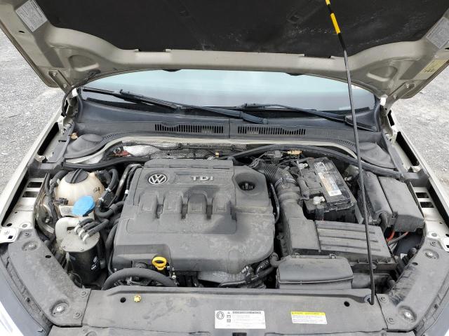 3VWLA7AJ7FM293795 - 2015 VOLKSWAGEN JETTA TDI TAN photo 11