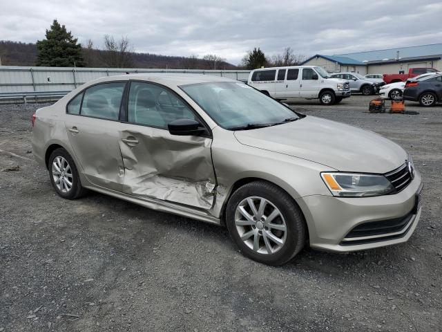 3VWLA7AJ7FM293795 - 2015 VOLKSWAGEN JETTA TDI TAN photo 4