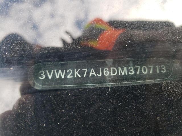 3VW2K7AJ6DM370713 - 2013 VOLKSWAGEN JETTA BASE Կապույտ լուսանկար 12