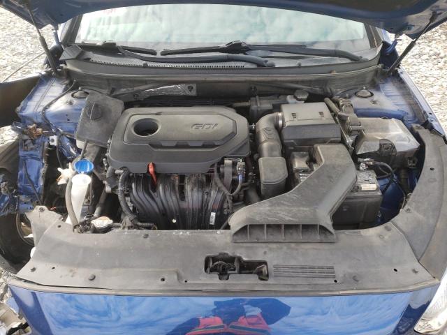 5NPE34AF8KH800087 - 2019 HYUNDAI SONATA LIMITED BLUE photo 11