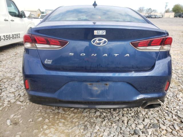 5NPE34AF8KH800087 - 2019 HYUNDAI SONATA LIMITED BLUE photo 6