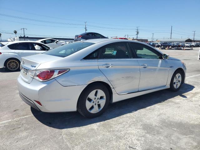 KMHEC4A48CA039225 - 2012 HYUNDAI SONATA HYBRID SILVER photo 3