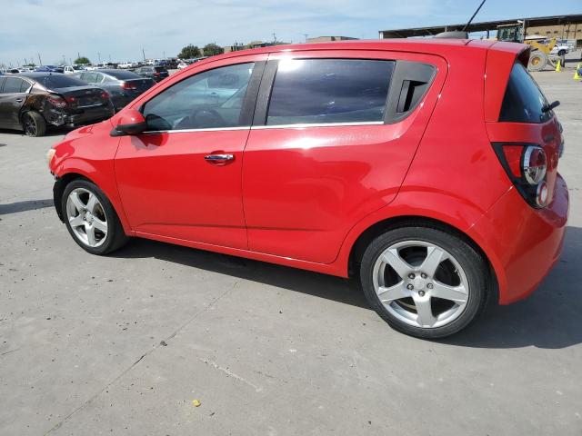 1G1JE6SB6F4105644 - 2015 CHEVROLET SONIC LTZ RED photo 2