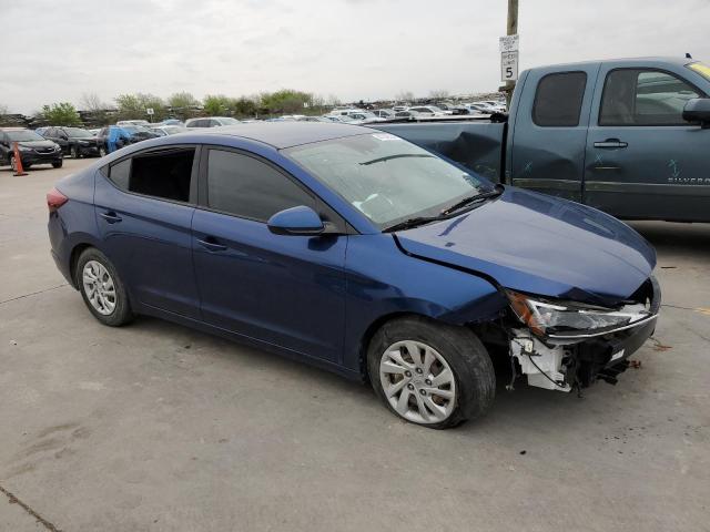 5NPD74LF6LH511546 - 2020 HYUNDAI ELANTRA SE BLUE photo 4