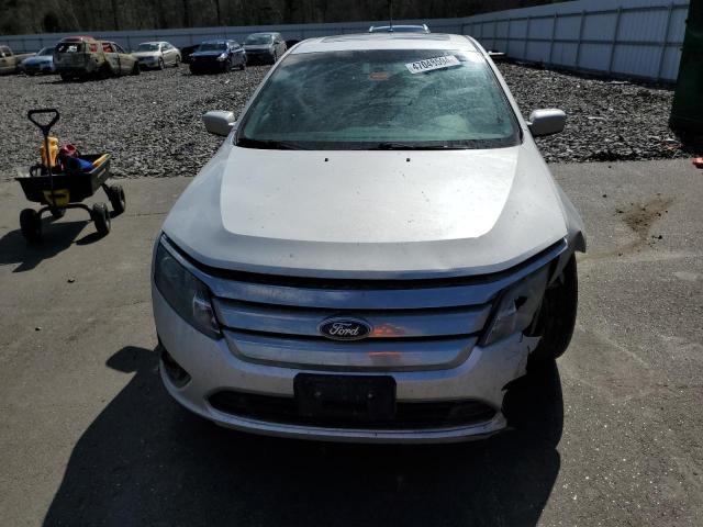 3FAHP0HA9BR326805 - 2011 FORD FUSION SE SILVER photo 5