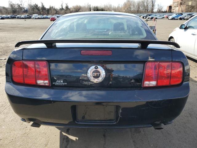 1ZVHT82H085124471 - 2008 FORD MUSTANG GT BLACK photo 6