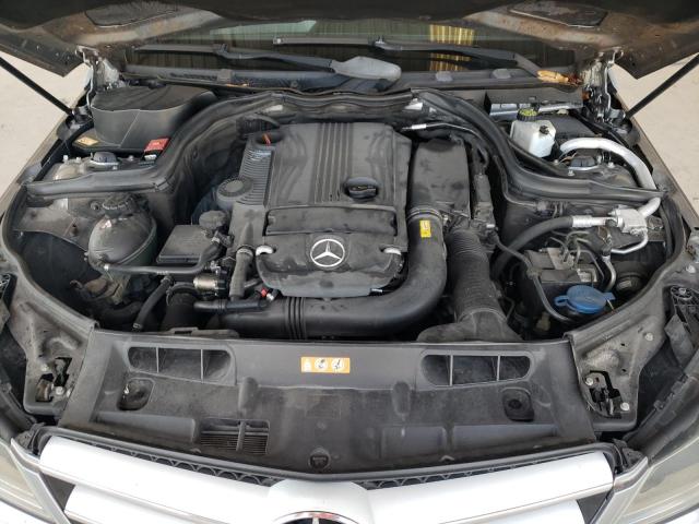 WDDGJ4HB5DG037492 - 2013 MERCEDES-BENZ C 250 SILVER photo 11