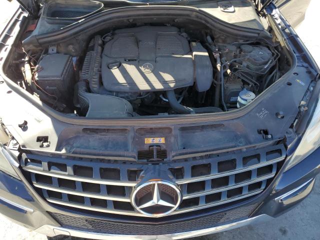 4JGDA5HB6EA363434 - 2014 MERCEDES-BENZ ML 350 4MATIC BLUE photo 12