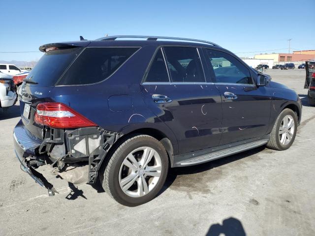 4JGDA5HB6EA363434 - 2014 MERCEDES-BENZ ML 350 4MATIC BLUE photo 3