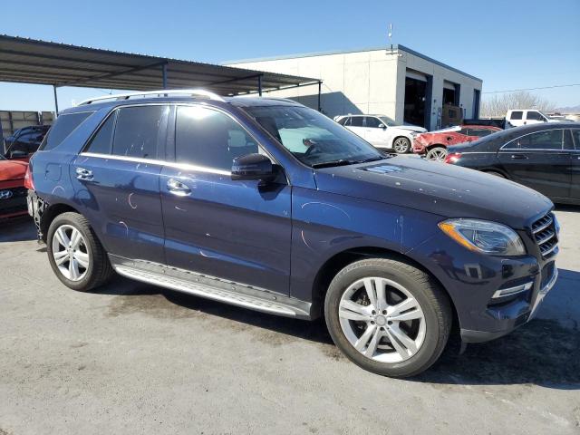 4JGDA5HB6EA363434 - 2014 MERCEDES-BENZ ML 350 4MATIC BLUE photo 4