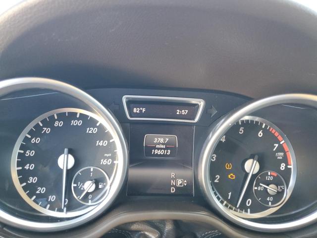 4JGDA5HB6EA363434 - 2014 MERCEDES-BENZ ML 350 4MATIC BLUE photo 9