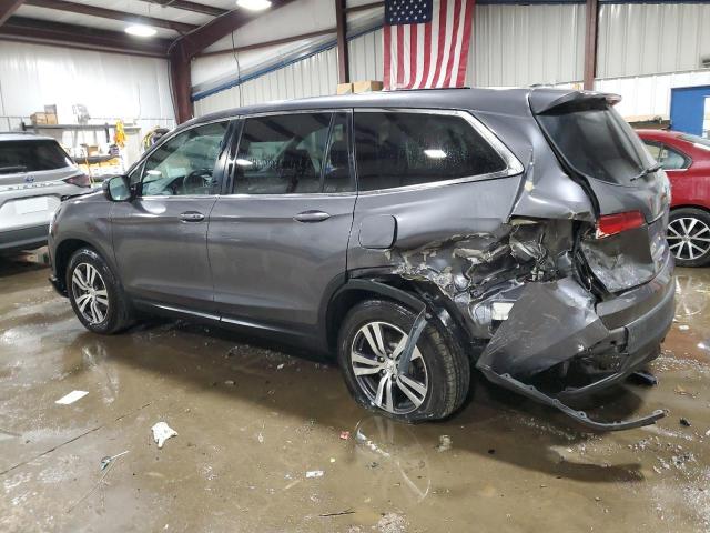 5FNYF6H53HB073560 - 2017 HONDA PILOT EXL GRAY photo 2