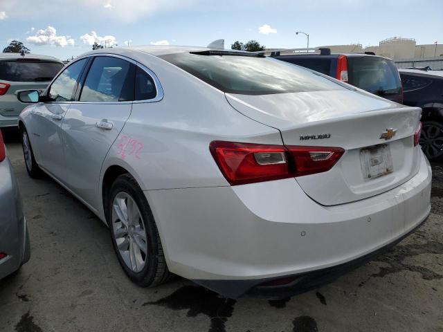 1G1ZJ5SU9GF283774 - 2016 CHEVROLET MALIBU HYBRID WHITE photo 2