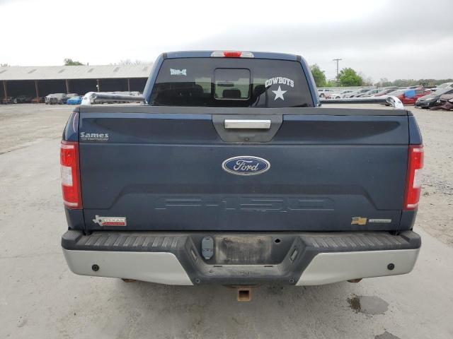 1FTEW1CP1JKD31694 - 2018 FORD F150 SUPERCREW BLUE photo 6