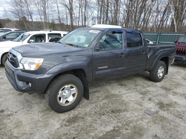 3TMMU4FN9CM042670 - 2012 TOYOTA TACOMA DOUBLE CAB LONG BED GRAY photo 1