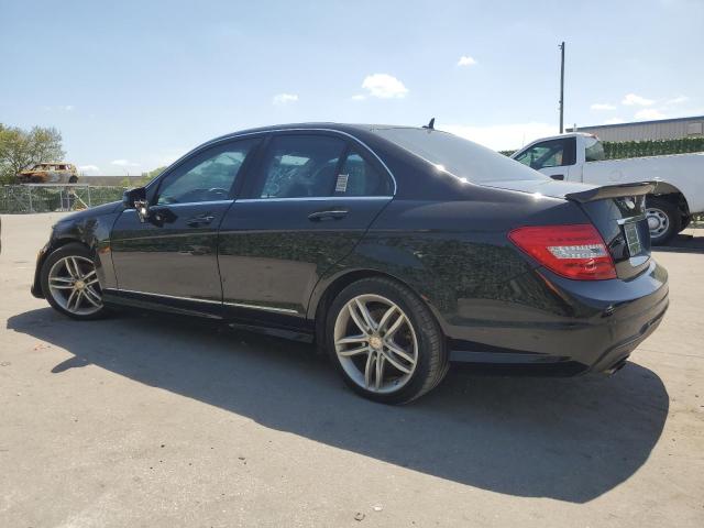 WDDGF4HB7EA949577 - 2014 MERCEDES-BENZ C 250 BLACK photo 2