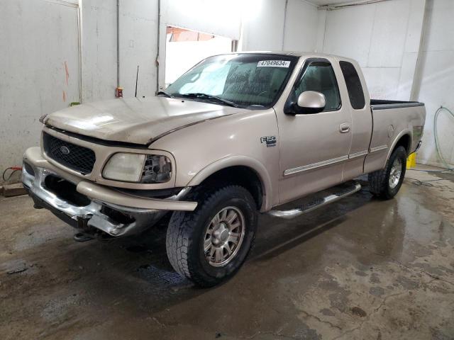 2FTZX1861WCA97647 - 1998 FORD F150 TAN photo 1