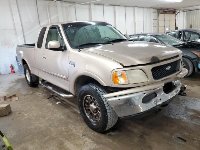 2FTZX1861WCA97647 - 1998 FORD F150 TAN photo 4