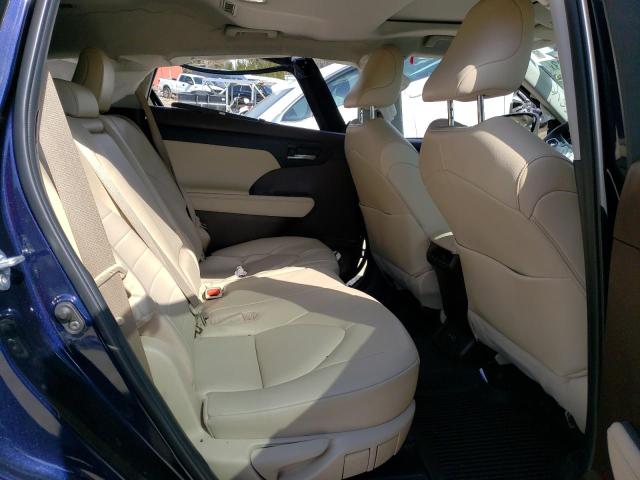 5TDHZRBH3NS198397 - 2022 TOYOTA HIGHLANDER XLE 蓝色 照片 10