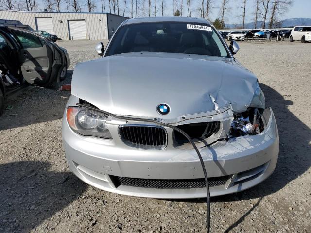 WBAUP935X9VF49083 - 2009 BMW 128 I SILVER photo 5