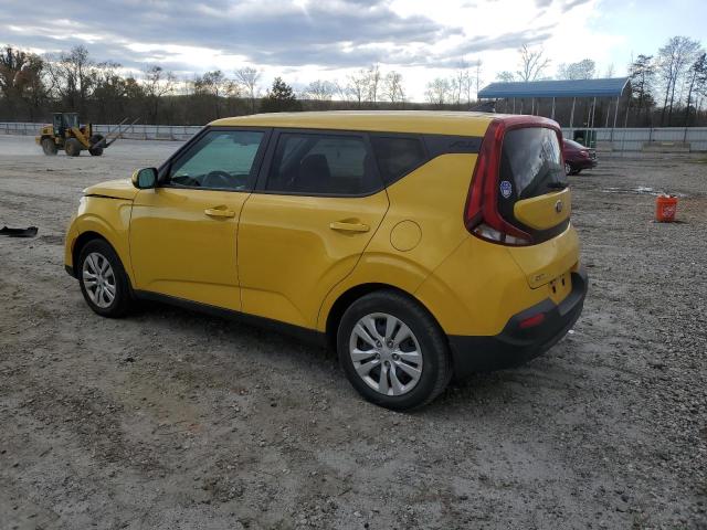 KNDJ23AUXL7089024 - 2020 KIA SOUL LX YELLOW photo 2