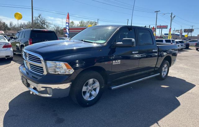 1C6RR6LMXFS581655 - 2015 RAM 1500 SLT BLUE photo 2