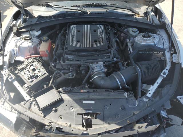 1G1FK1R67J0104674 - 2018 CHEVROLET CAMARO ZL1 SILVER photo 11