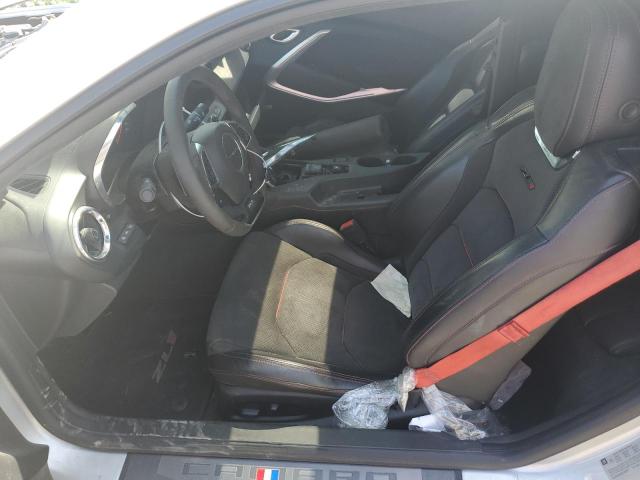 1G1FK1R67J0104674 - 2018 CHEVROLET CAMARO ZL1 SILVER photo 7