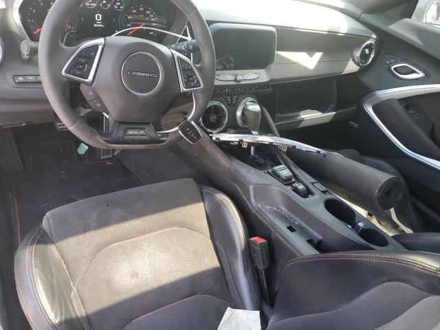 1G1FK1R67J0104674 - 2018 CHEVROLET CAMARO ZL1 SILVER photo 8