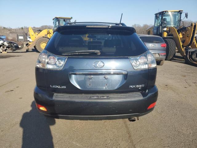 JTJHA31U360099826 - 2006 LEXUS RX 330 BLUE photo 6