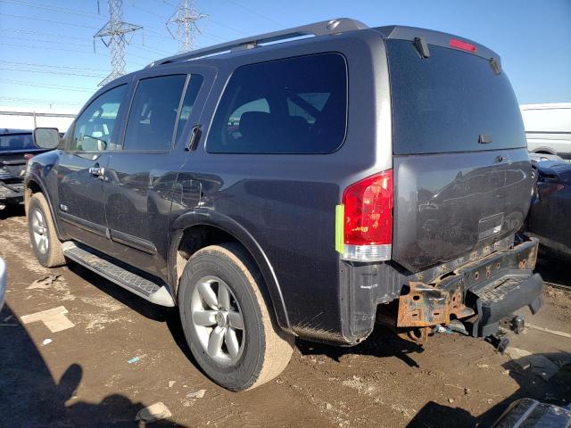 5N1AA08C99N603721 - 2009 NISSAN ARMADA SE GRAY photo 2