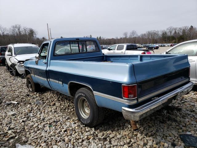 2GTEK14H016520916 - 1986 GMC C SER 1500 BLUE photo 2