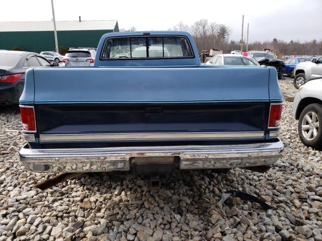 2GTEK14H016520916 - 1986 GMC C SER 1500 BLUE photo 6