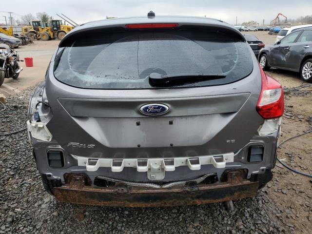 1FADP3K21EL457344 - 2014 FORD FOCUS SE GRAY photo 6