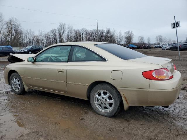 2T1CE22P43C024218 - 2003 TOYOTA CAMRY SOLA SE TAN photo 2