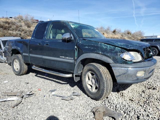 5TBBT4416YS033211 - 2000 TOYOTA TUNDRA ACCESS CAB GREEN photo 4