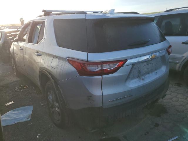 1GNEVMKW9LJ222686 - 2020 CHEVROLET TRAVERSE LT SILVER photo 2