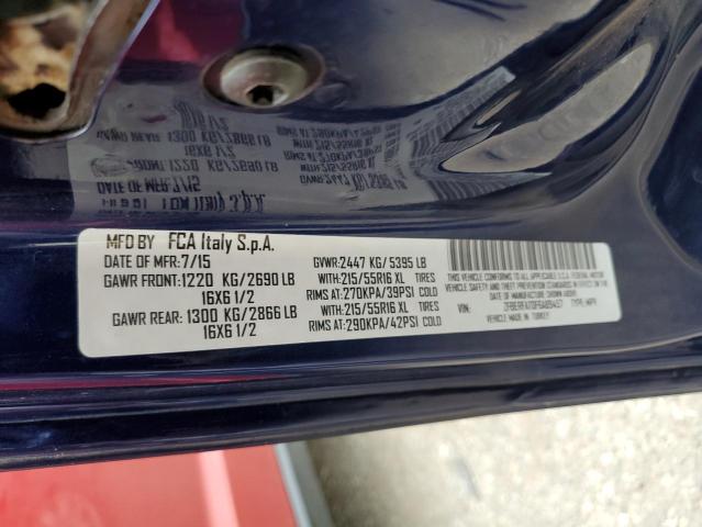 ZFBERFAT0F6A89457 - 2015 RAM PROMASTER 蓝色 照片 13