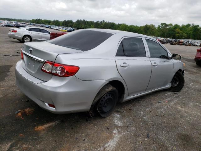 5YFBU4EE0CP063103 - 2012 TOYOTA COROLLA L BASE SILVER photo 3