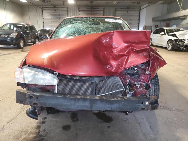 1Y1SK52861Z445323 - 2001 CHEVROLET GEO PRIZM BASE RED photo 5