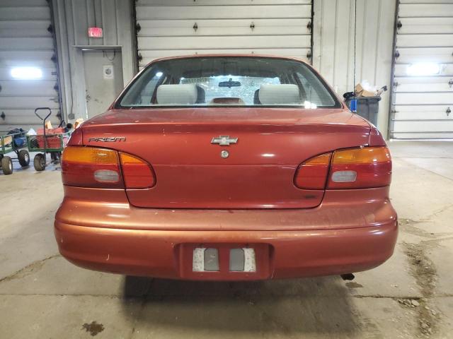 1Y1SK52861Z445323 - 2001 CHEVROLET GEO PRIZM BASE RED photo 6